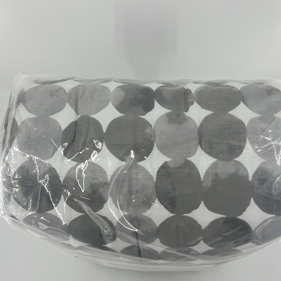 SIMPLY ESSENTIAL Comforter Set Twin/TwinXL Watercolor Dot Grey - Picture 5 of 9